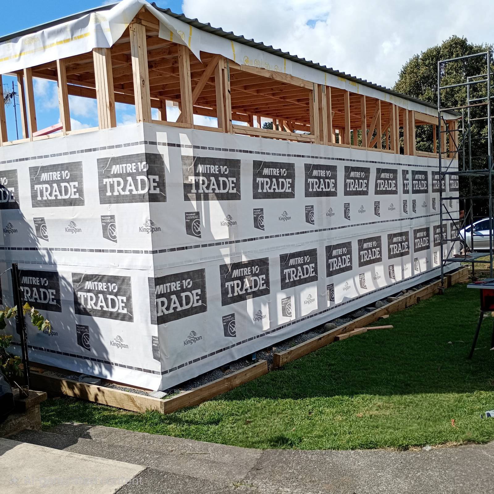 Insulation wrap stage